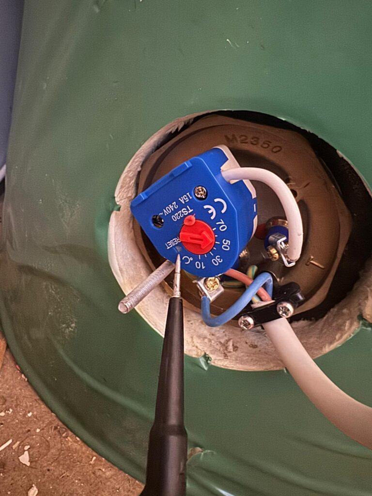 No hot water emergency callout Your Electrical Safety