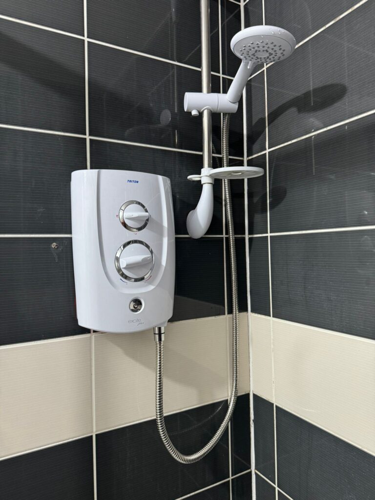 Shower installation in Canterbury by Your Electrical Safety
