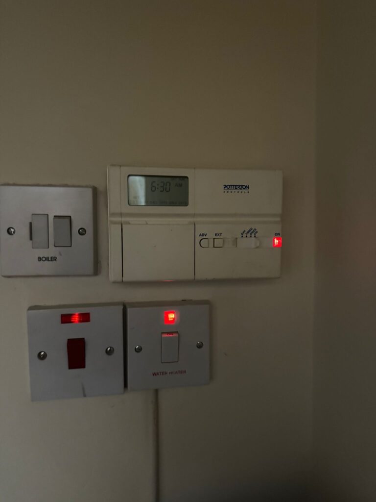 Boiler not working callout by Your Electrical Safety