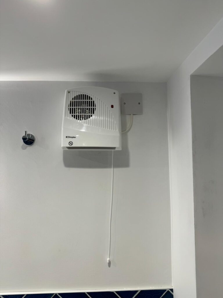 Electric bathroom heaters by Your Electrical Safety
