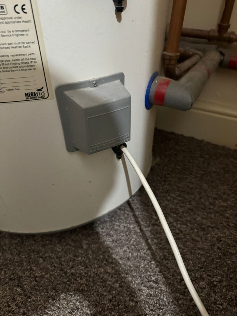 No hot water in Kent callout by Your Electrical Safety
