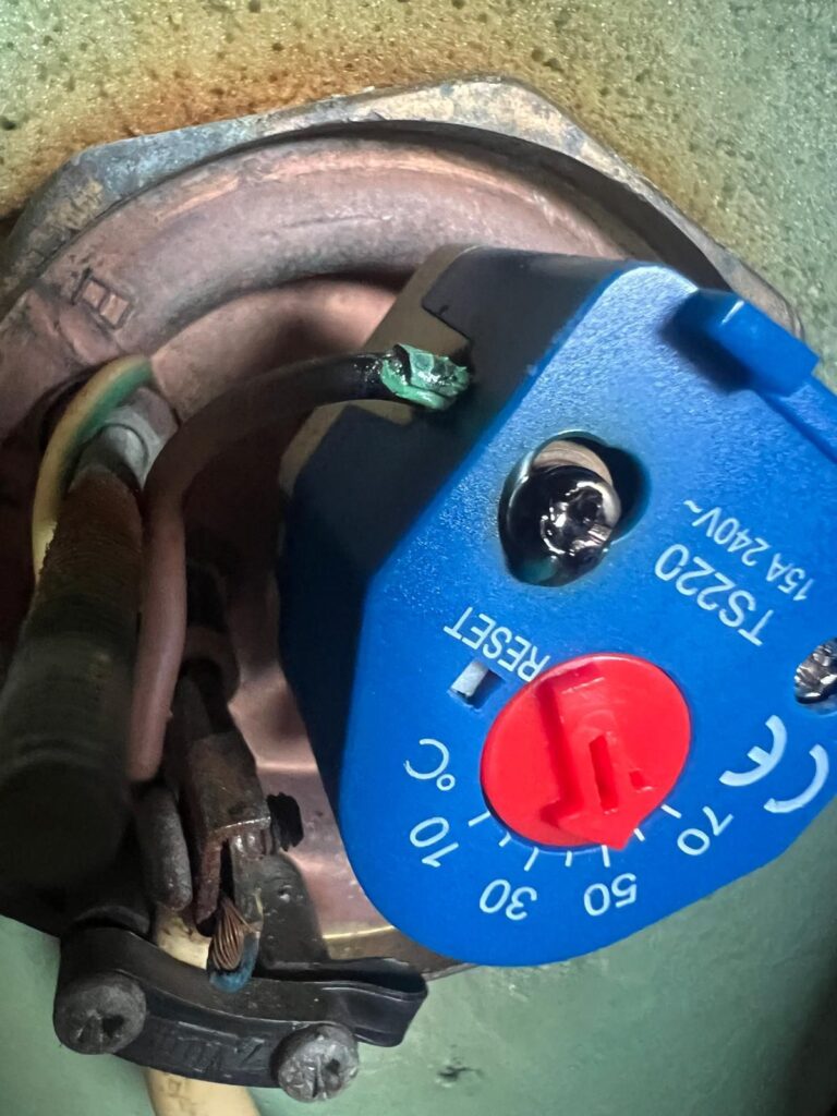 No hot water in Thanet - callout by Your Electrical Safety