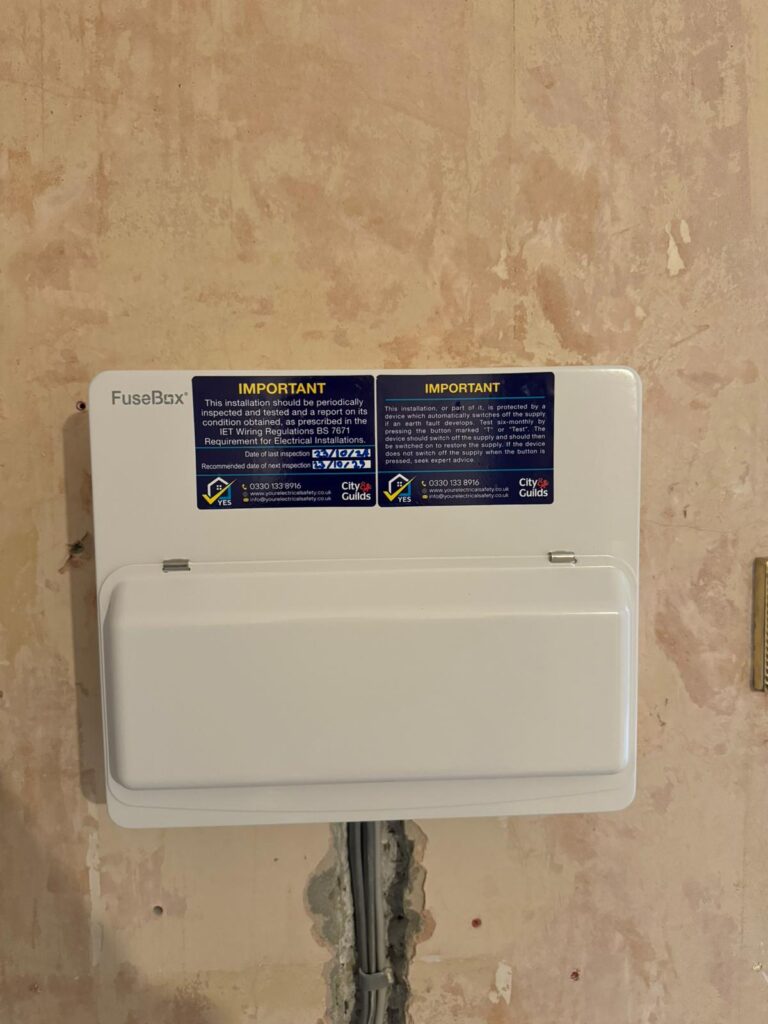 Fuse box installation in Westgate by Your Electrical Safety