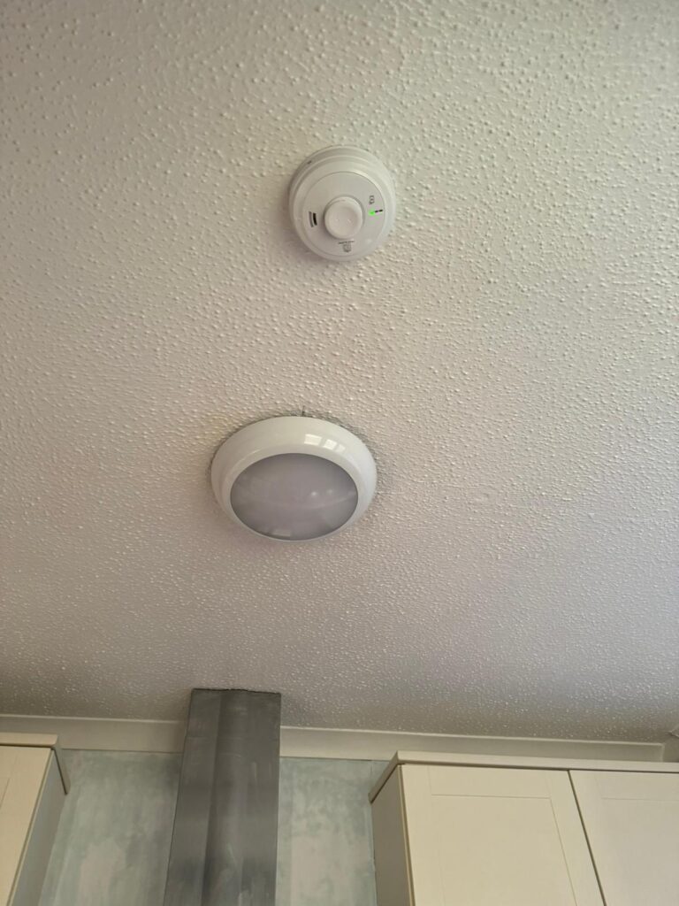 Kitchen light fitting in Westgate by YES