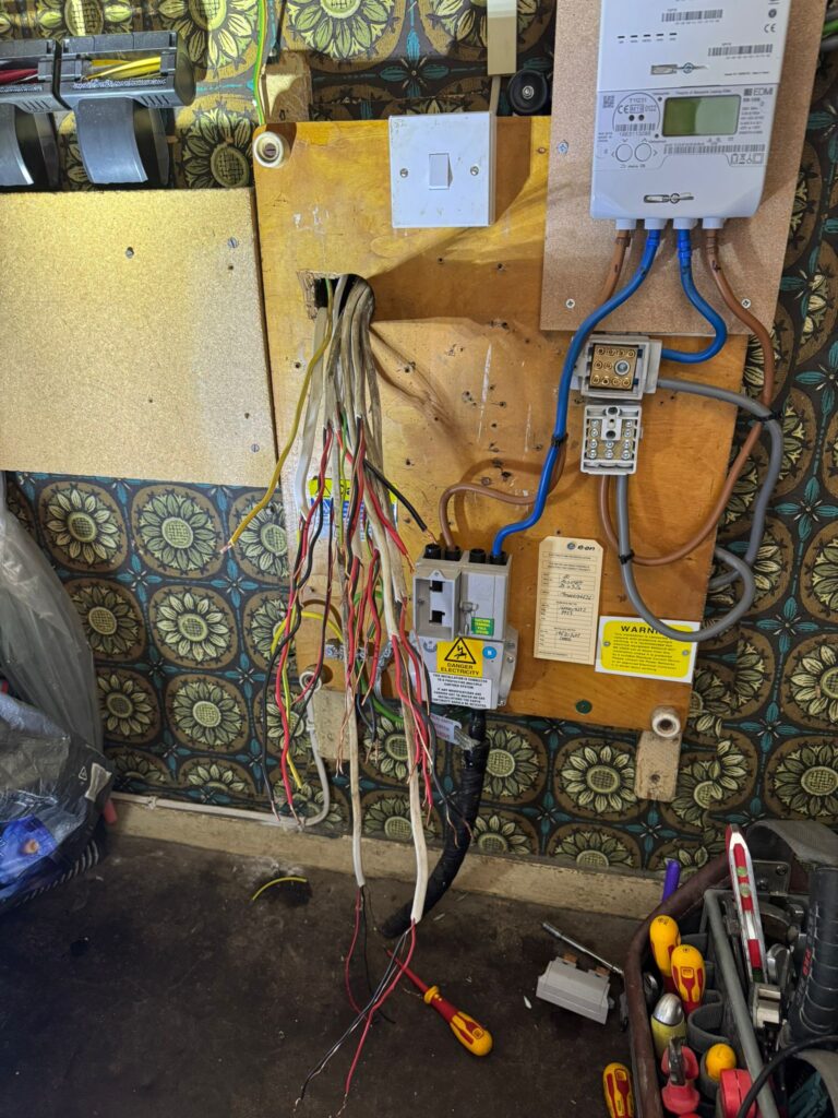 Electrical rewiring